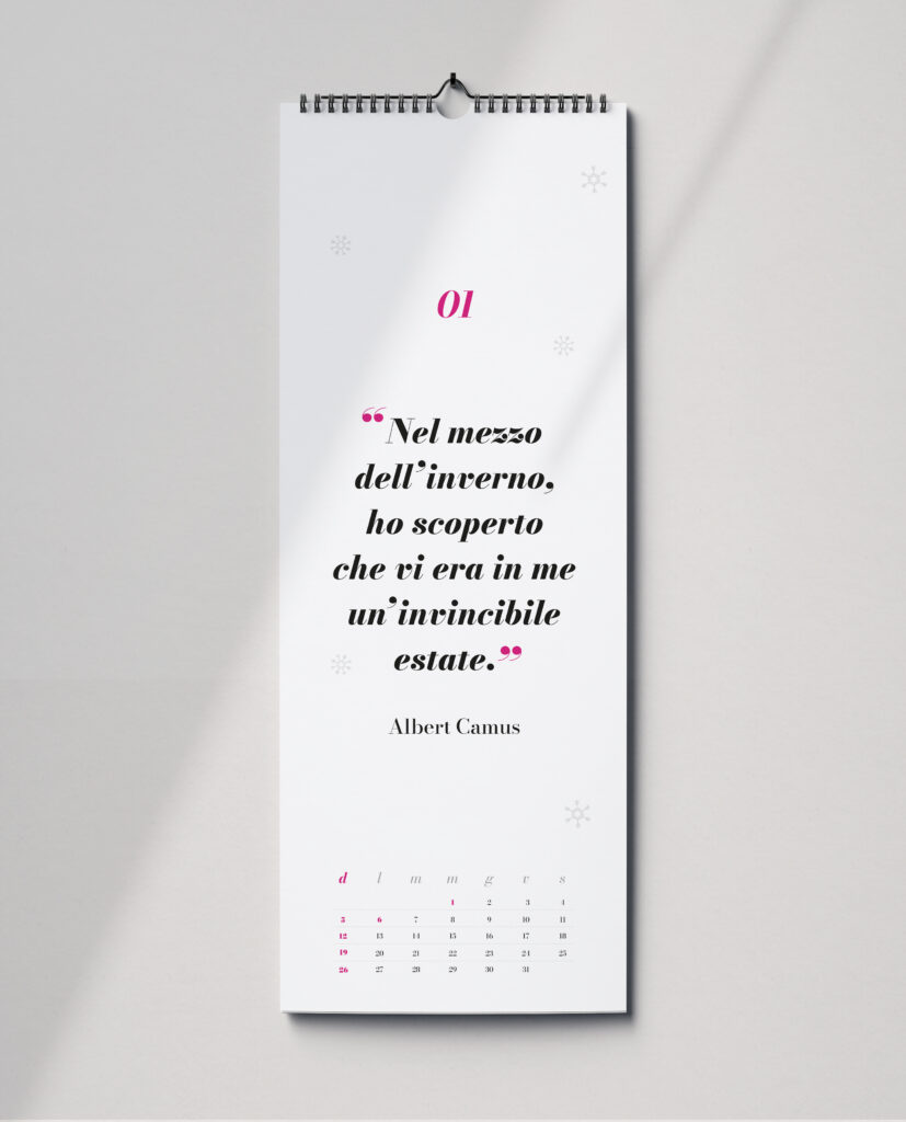 Calendario 2025 - Gennaio